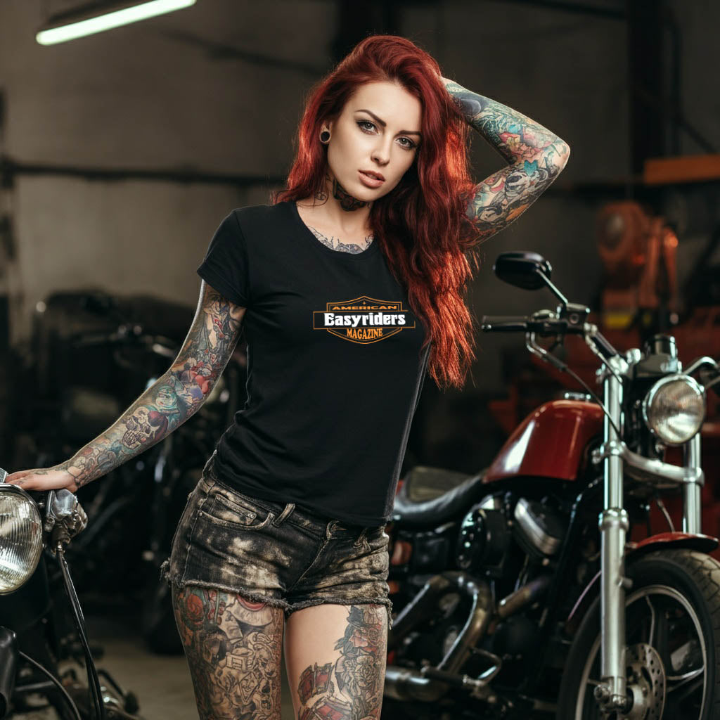 Easyriders Badge Ladies Tee